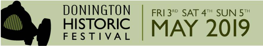 Donington Historic Festival Fri 3rd - Sun 5th May 2019